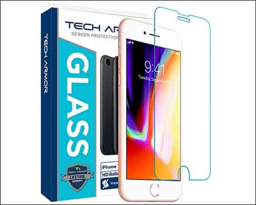 Tech Armor Apple iPhone 8 Plus Glass Screen Protector