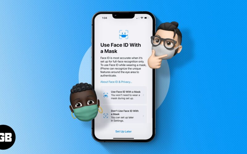 Unlock your iphone with face id while wearing a mask