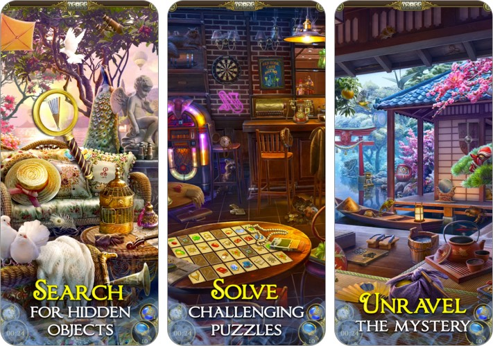 Hidden city iphone and ipad game screenshot