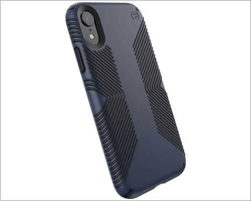 speck presidio grip slim case for iphone xr