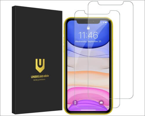unbreakcable screen protector for iphone 11