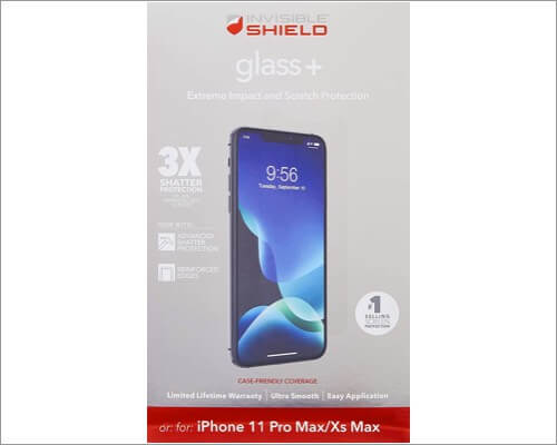 zagg glass screen protector for iphone 11