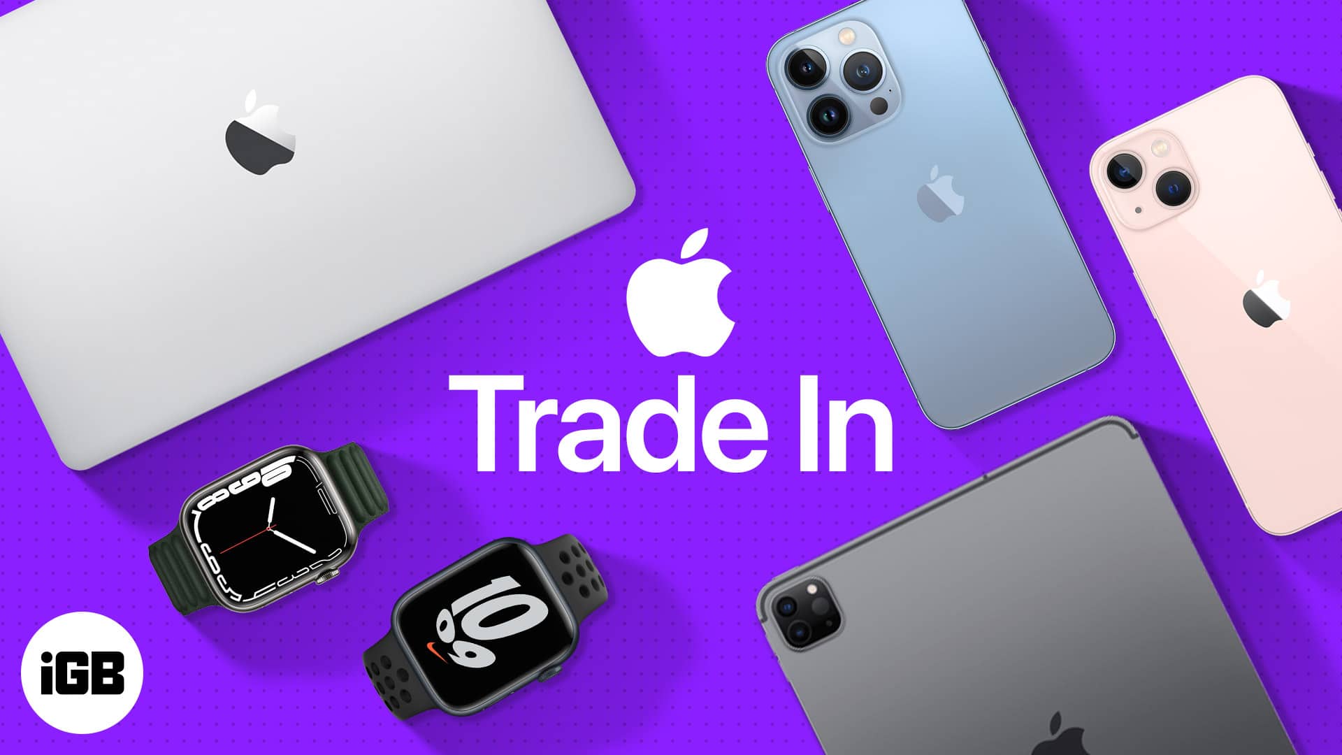 How to check trade in value of apple devices