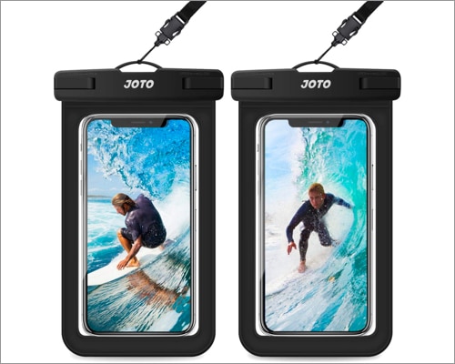 JOTO Universal Waterproof Pouch for iPhone 13 and 13 Pro