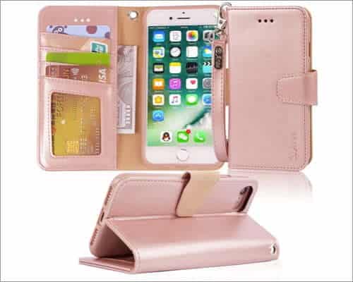 arae iphone se 2020 flip wallet case