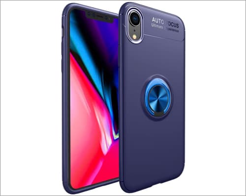 iCoverCase for iPhone XR Ring Holder Case