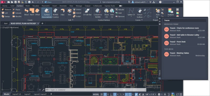 Autodesk AutoCAD best CAD software for Mac