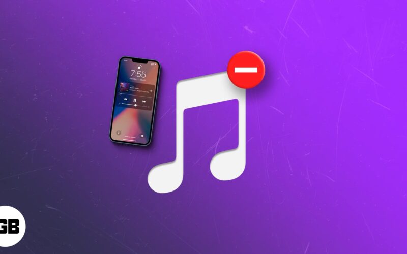 How to remove music player from lock screen on iphone