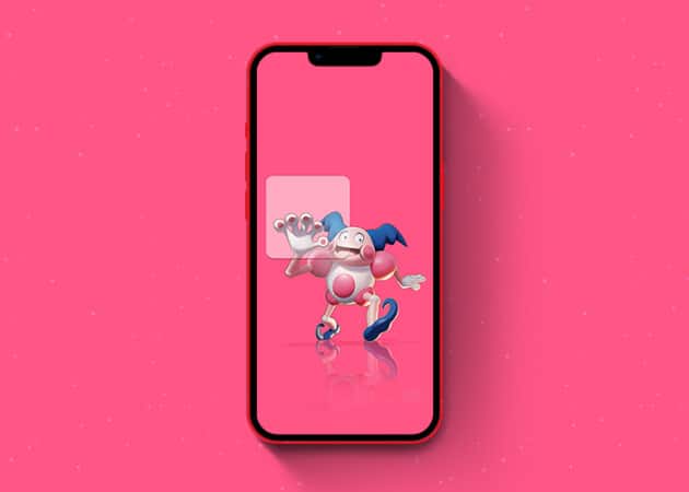 Mr Mime Pokemon iPhone wallpaper