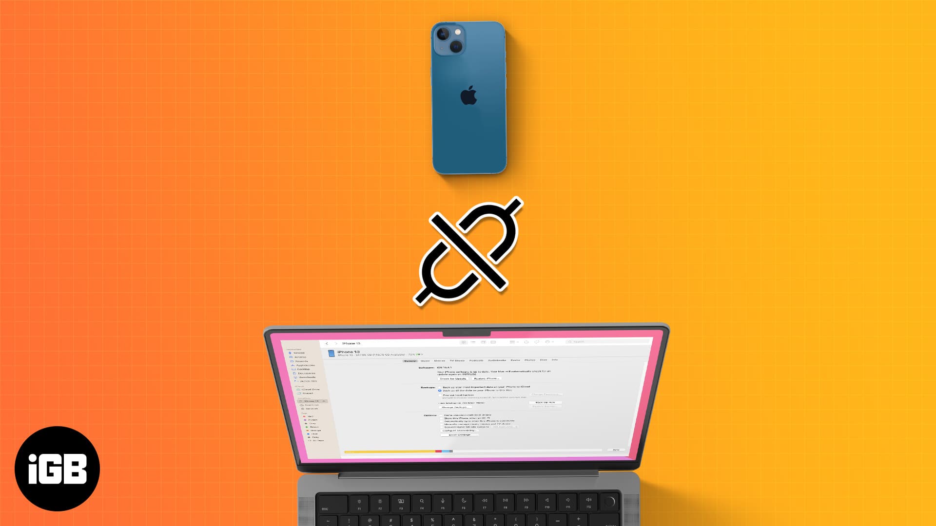 How to disconnect your iphone from mac