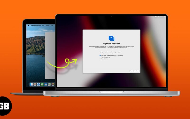 How to transfer data from old to new mac