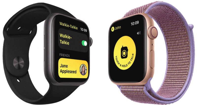 What is walkie talkie on Apple Watch