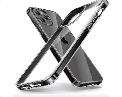 TORRAS Shield Clear Bumper Case for iPhone 12 Pro Max