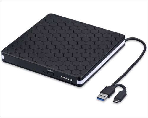 Amicool External DVD Drive for Mca
