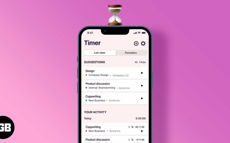 Best time tracker apps for iphone and ipad