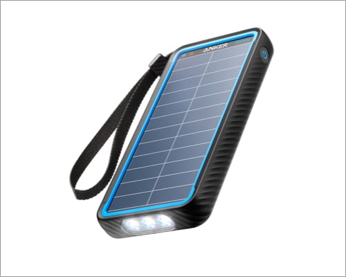Anker PowerCore solar power bank for iPhone