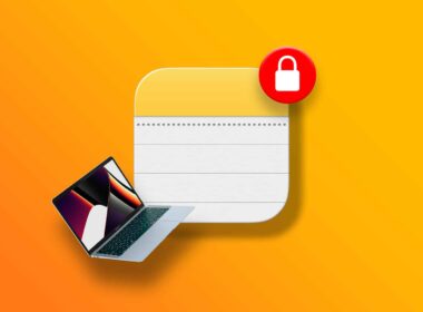 How to lock notes on your mac