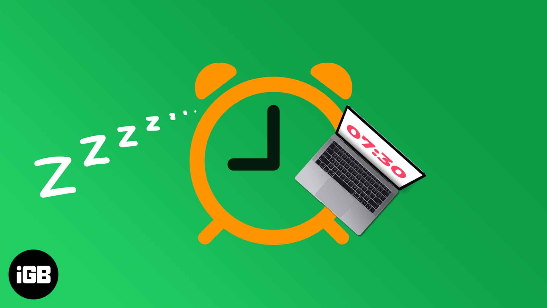 How to set an alarm on mac