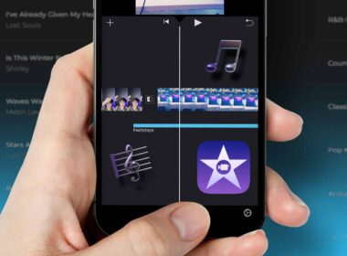 Add music on imovie