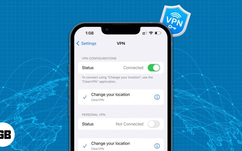 How to setup vpn connection on iphone