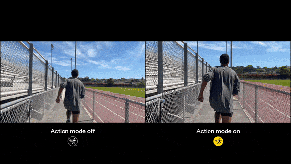 How Action Mode in iPhone 14 Works
