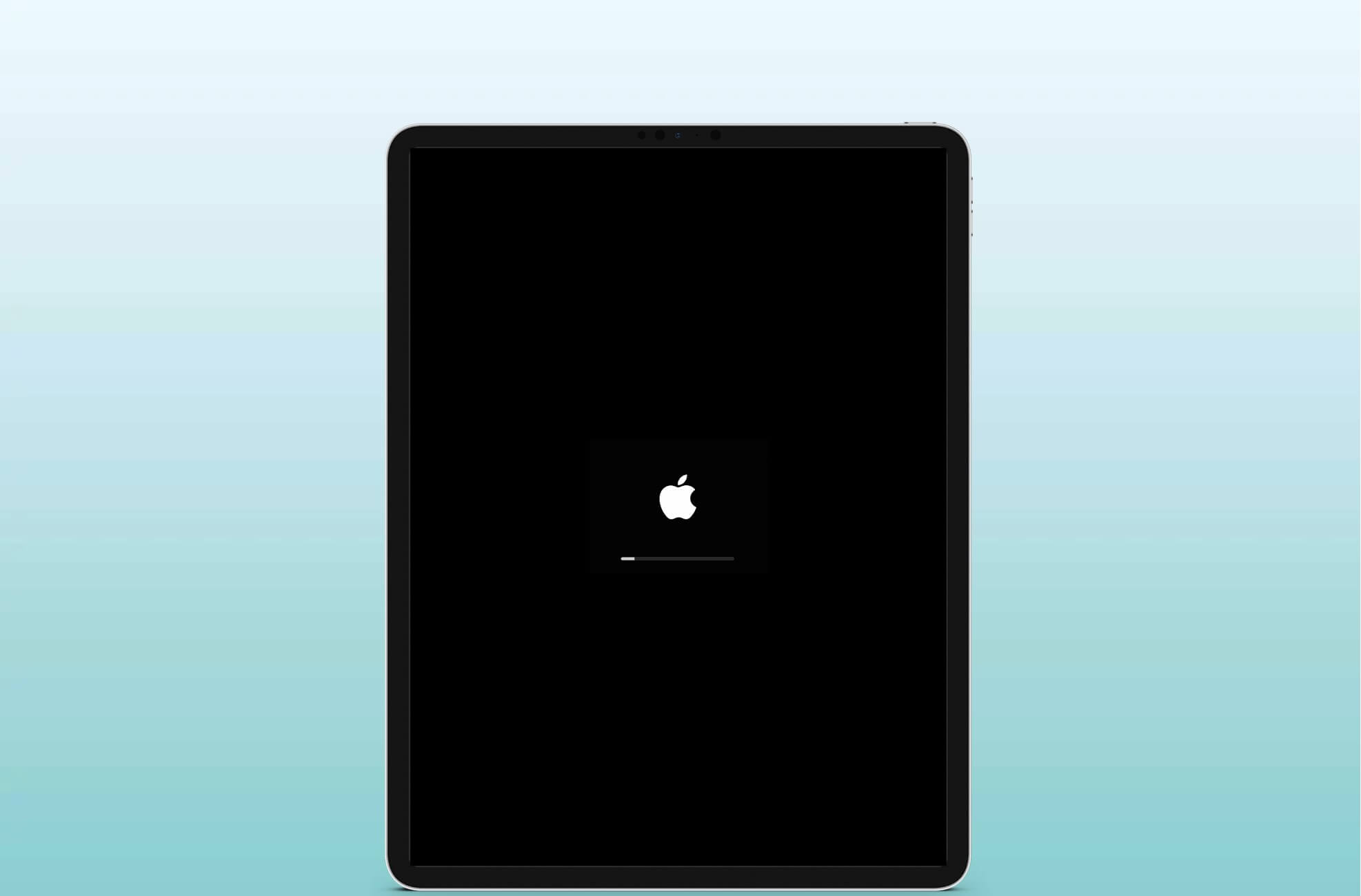 Restart iPad that has Face ID