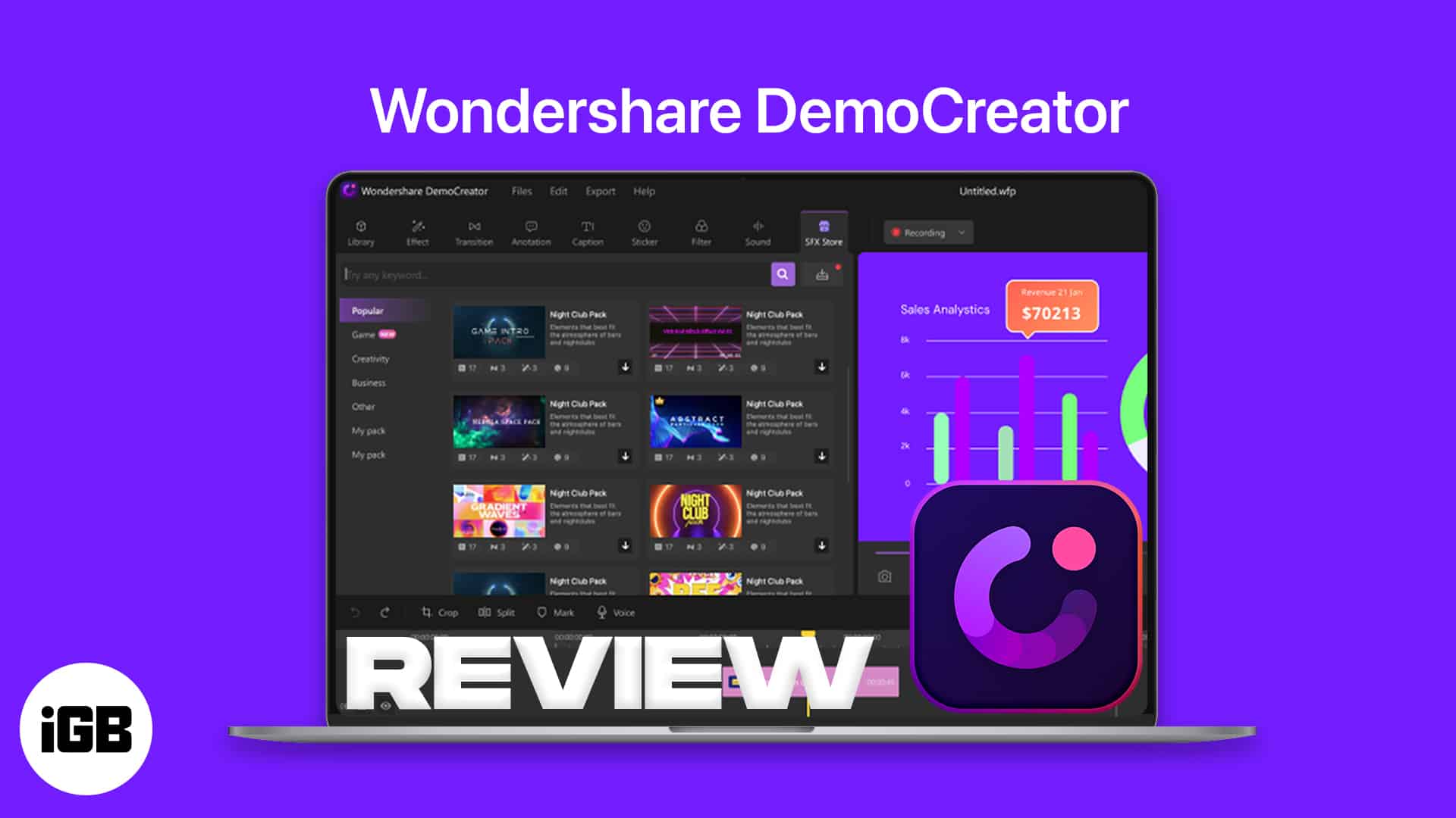 Detailed review of wondershare democreator