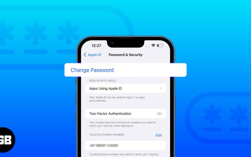 How to reset apple id password on iphone ipad and mac