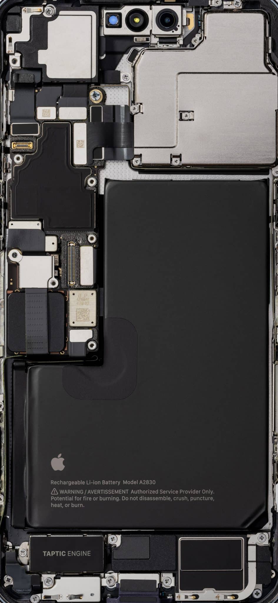 Iphone 14 pro max teardown light scaled 1