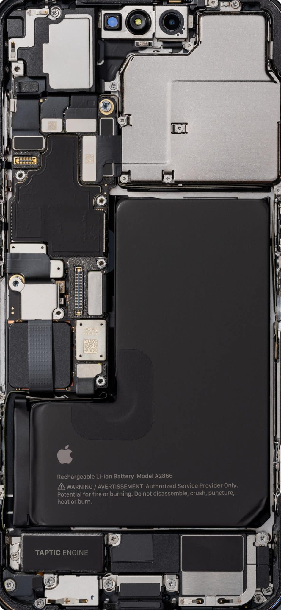 Iphone 14 pro teardown light scaled 1