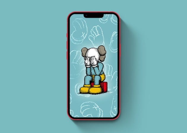 Kaws sketch wallpaper