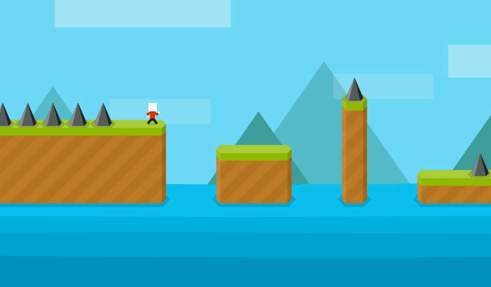 Mr Jump iPhone and iPad Game Screenshot