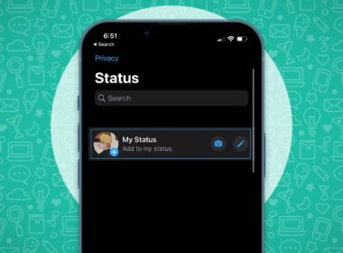 How to use whatsapp status on iphone