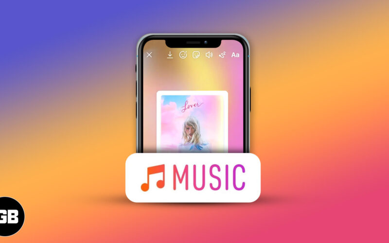 How to add music to instagram stories on iphone