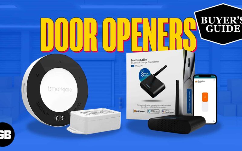 Best homekit garage door opener