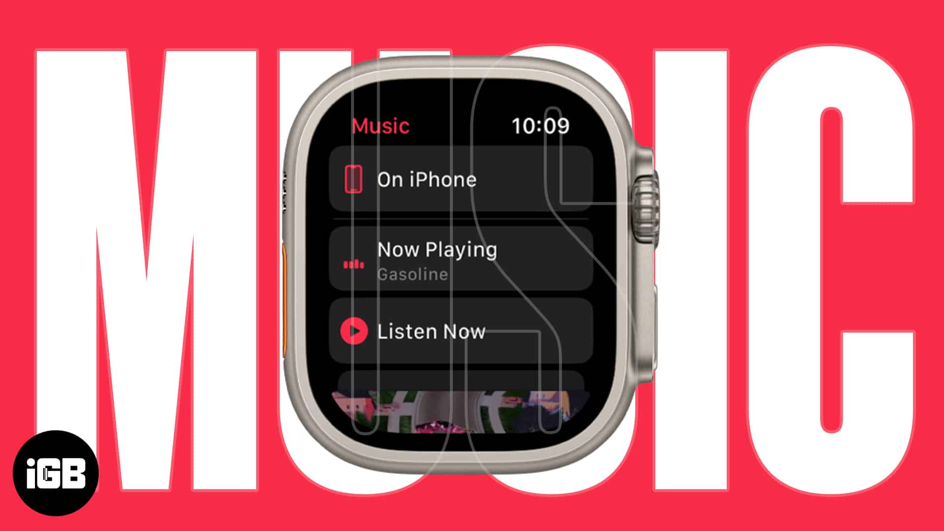 How to play music on apple watch