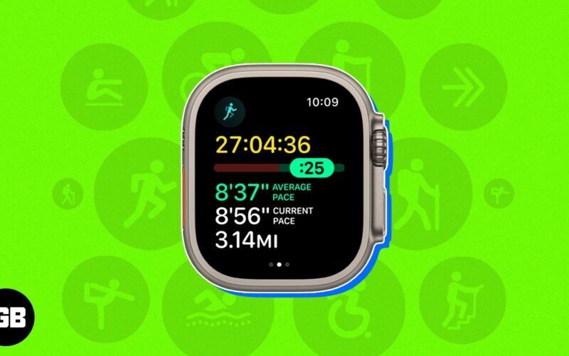 How to use the workout app on apple watch in watchos 9