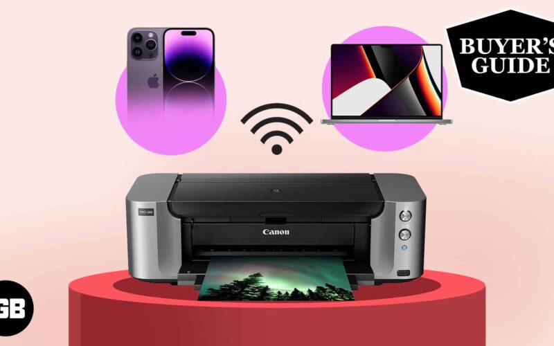 Best airprint printers for iphone and mac in 2023