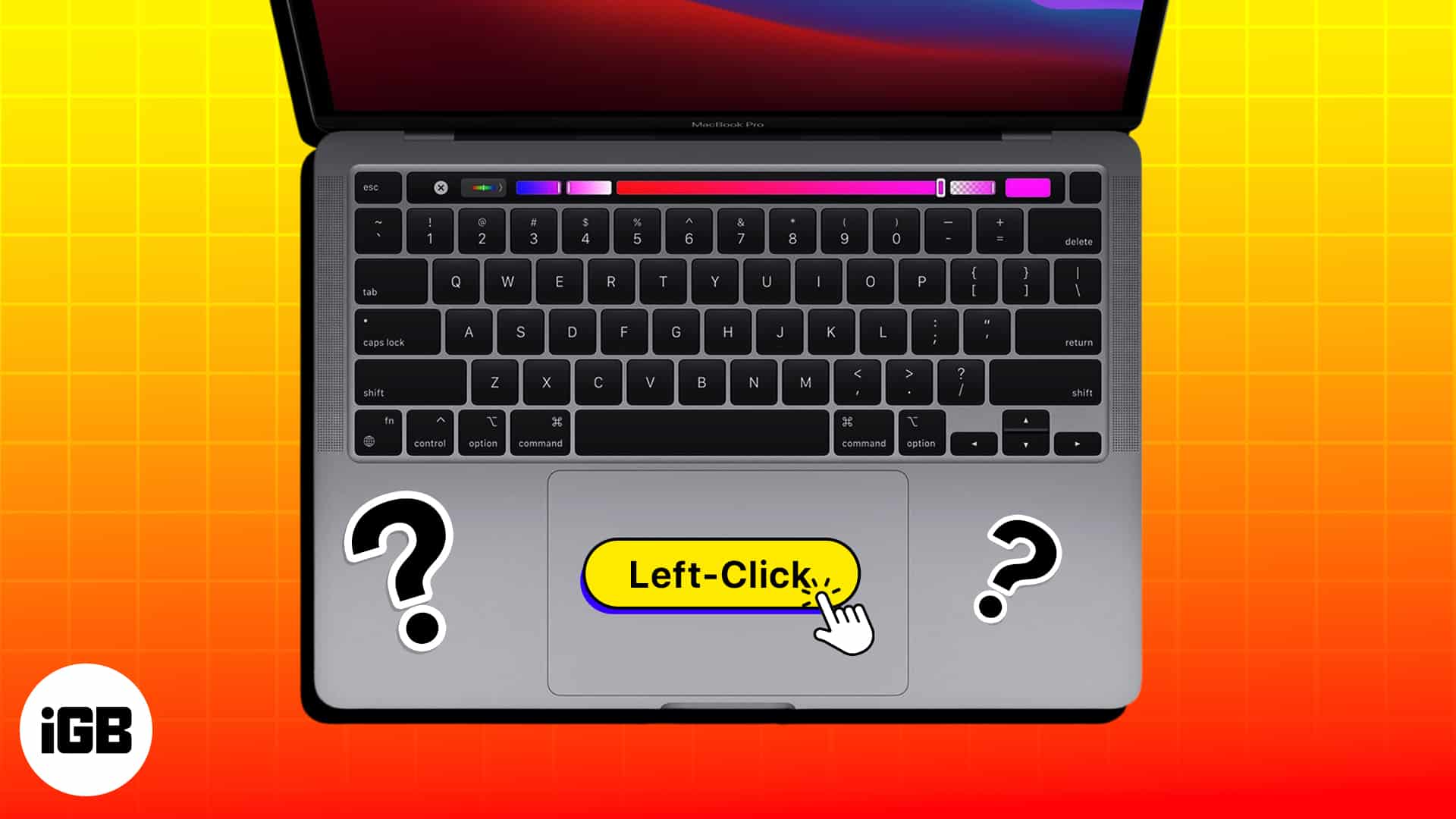 How to left click on Mac