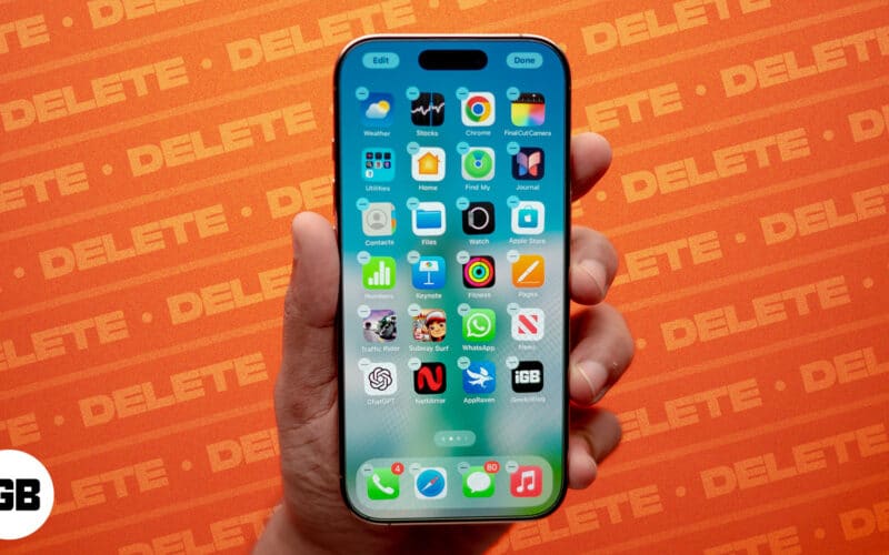 How to fix cant delete apps on your iPhone