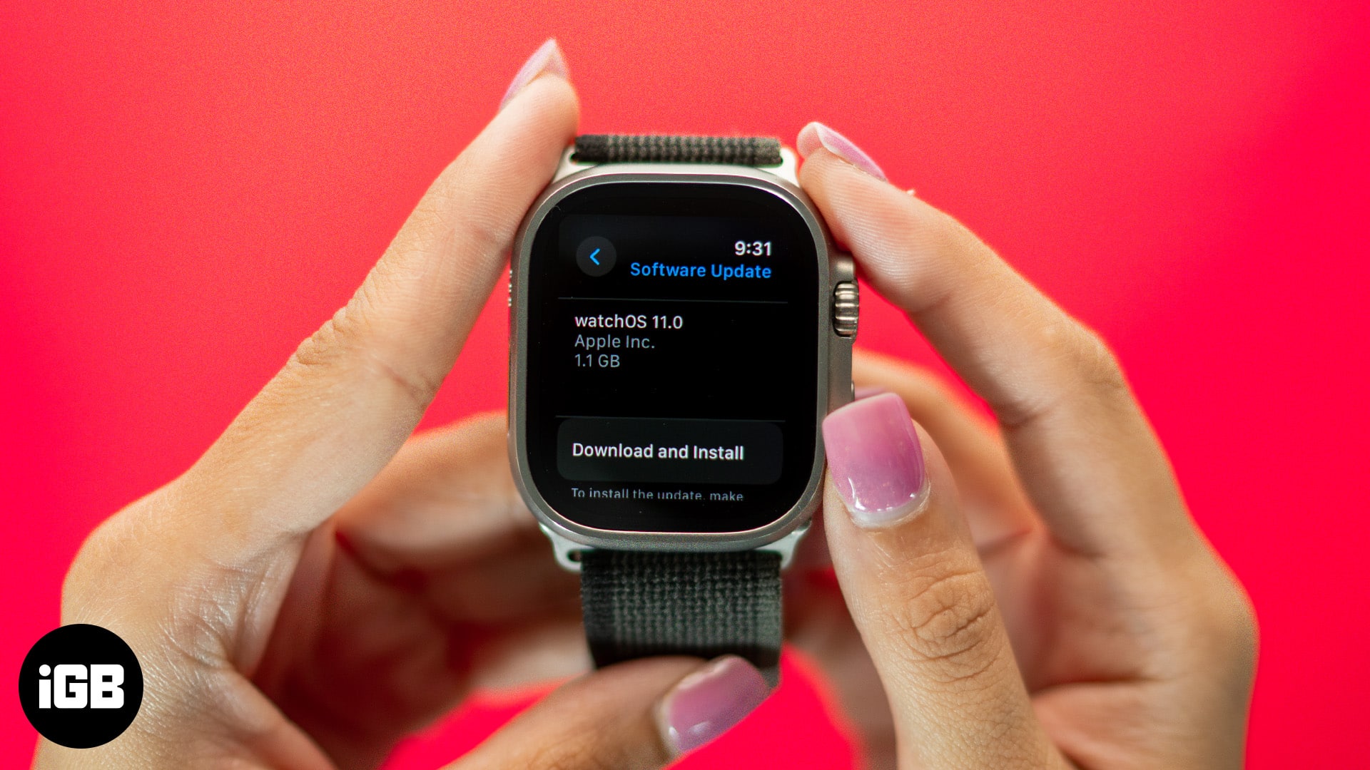 How to update Apple Watch