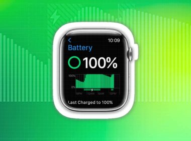 How to check apple watch battery life