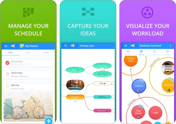 Ayoa mind mapping app screenshot