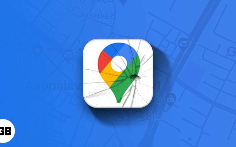 Google maps not working on your iphone