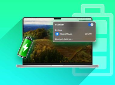 How to check battery level of bluetooth devices connected to mac