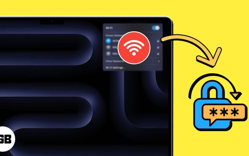 How to find wi fi passwords on mac