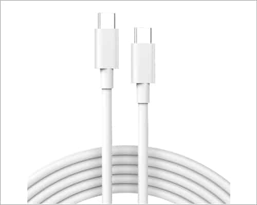10ft USB C to USB C Cable for iPad Pro 12.9 11 inch