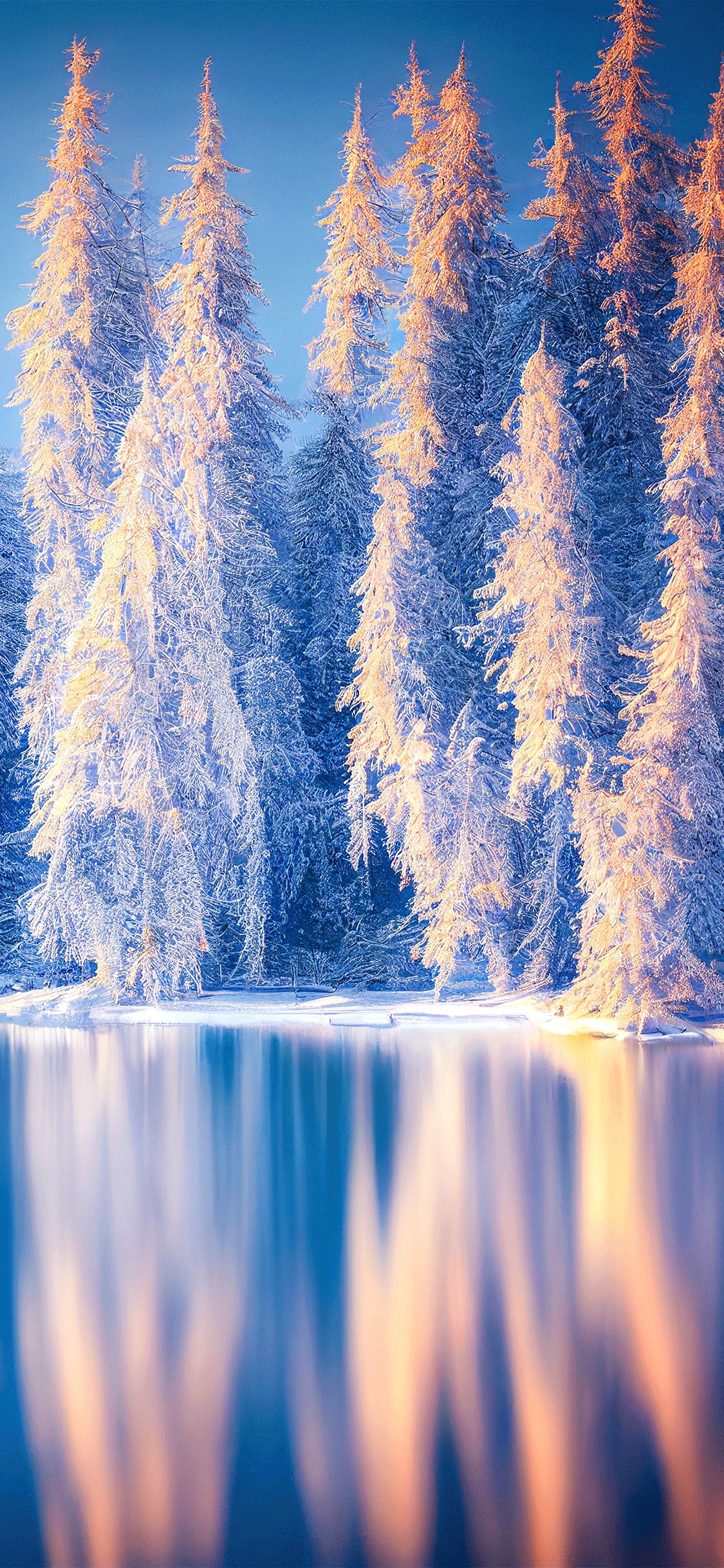 Aesthetic winter wallpaper