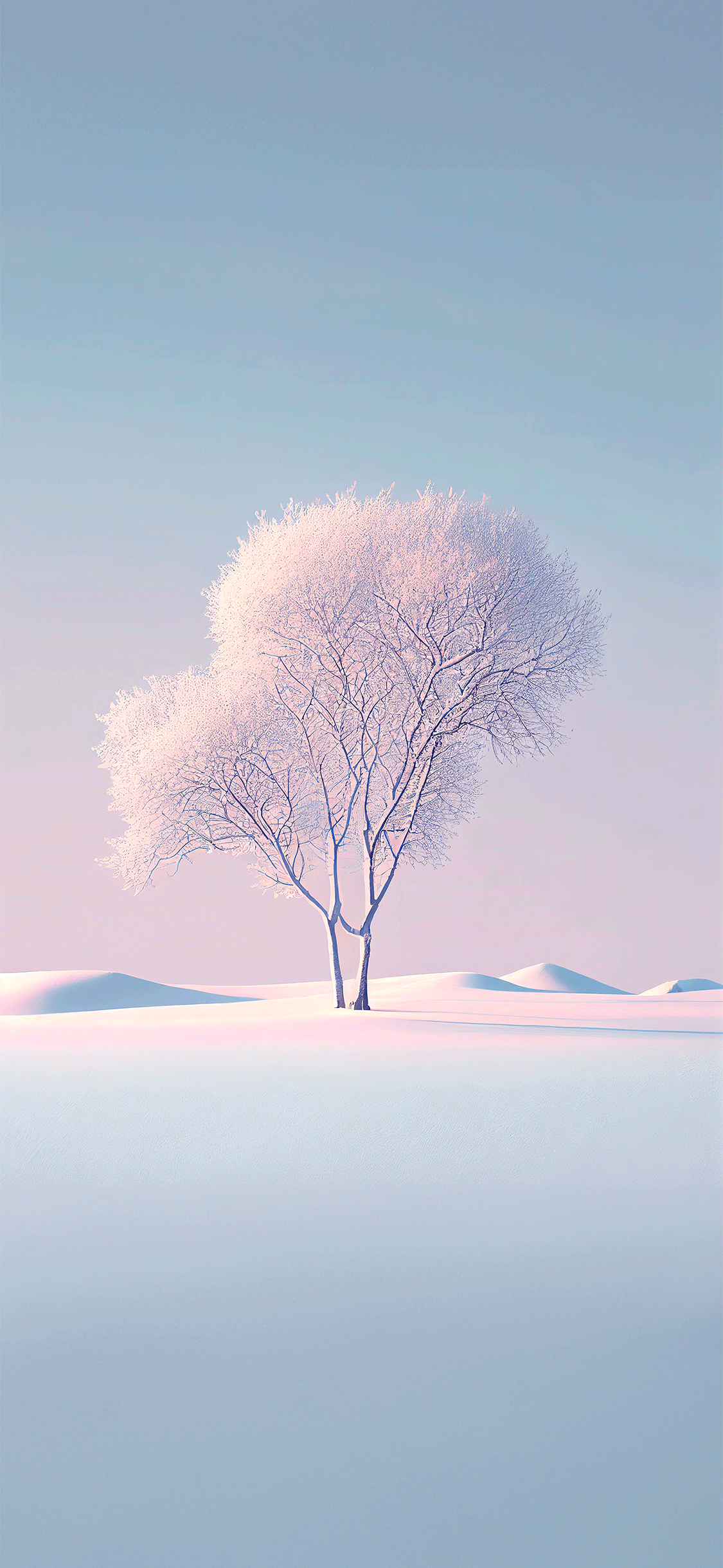 Beautiful iphone winter wallpaper