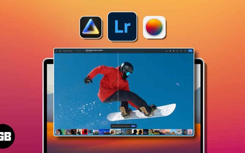 Best photo editing apps for mac